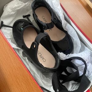 Capezio’s "Jr. Tyette" Ribbon Tie Tap Shoes
